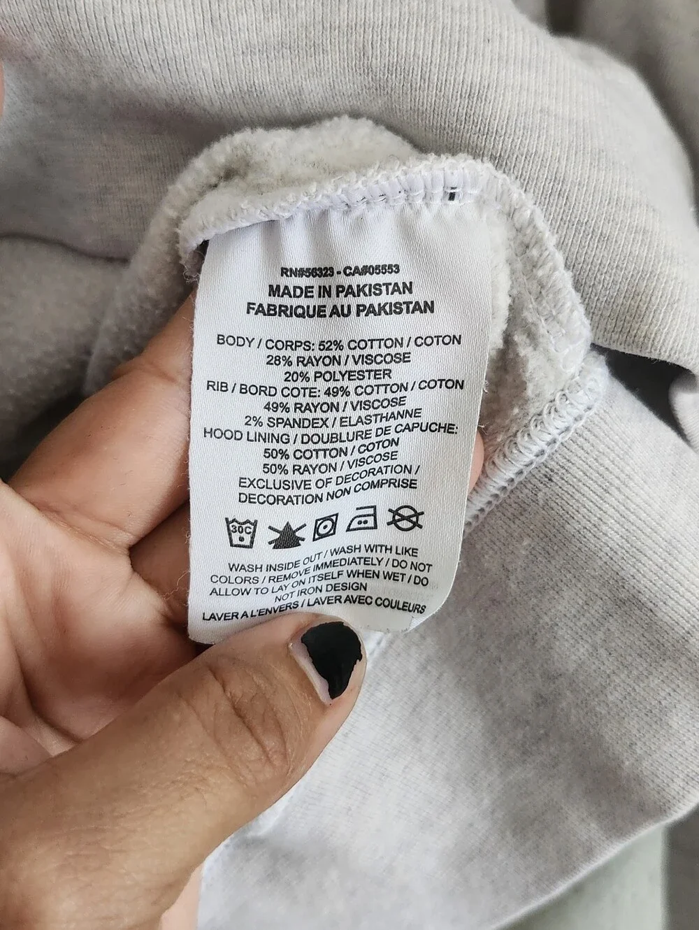 Nike Cowl Neck Gray Hoodie